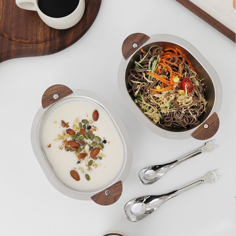 Stainless Steel Bowl - Camp Bowl with Handles view 5