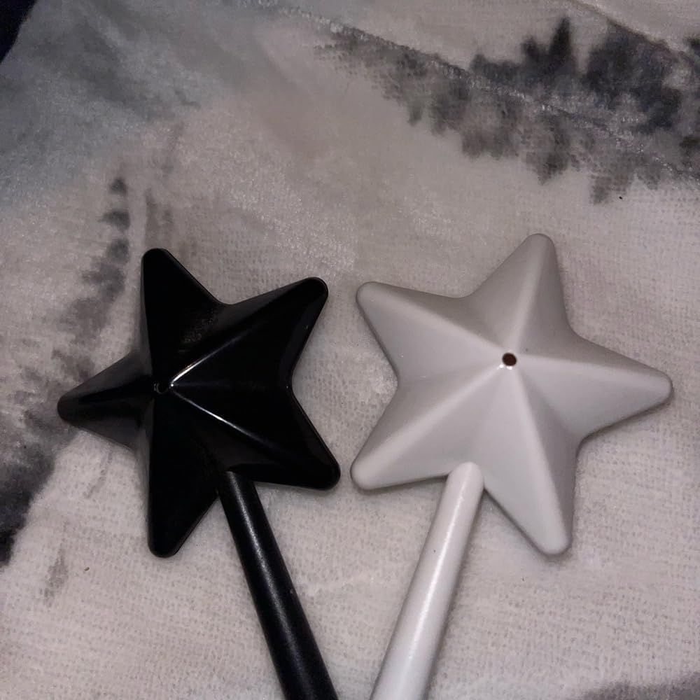 Two-Pack, Halloween, Christmas Kitchen Accessories(black&white)Salt and pepper view 2