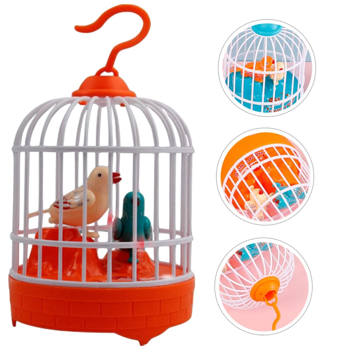 Children's Birdcage Electronic Birds Toy Mama Surprise Guinea Pigs Live Pets view 3