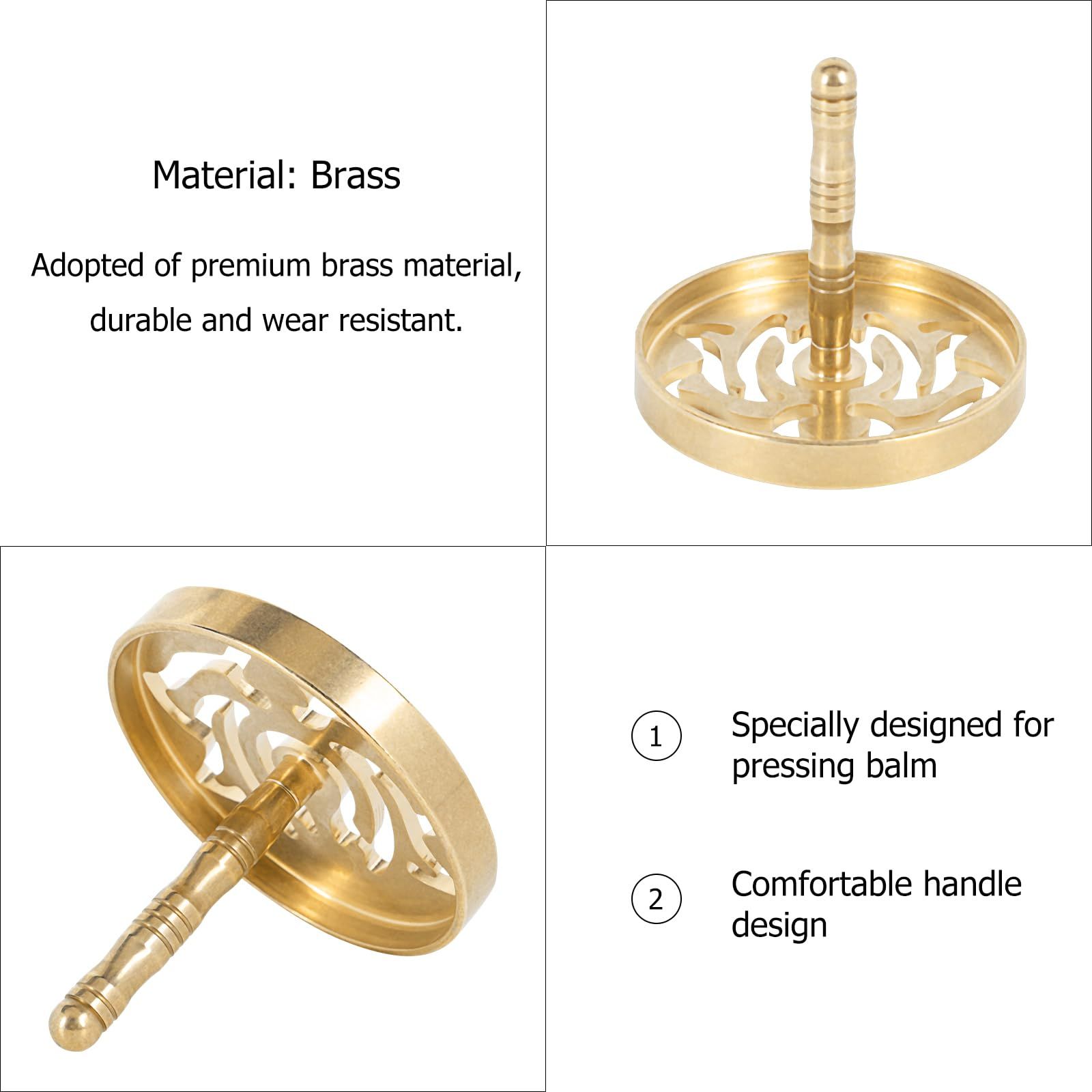 Incense Press Mold Incense Making Kit Brass Incense Mold Tool Lotus Incense view 2
