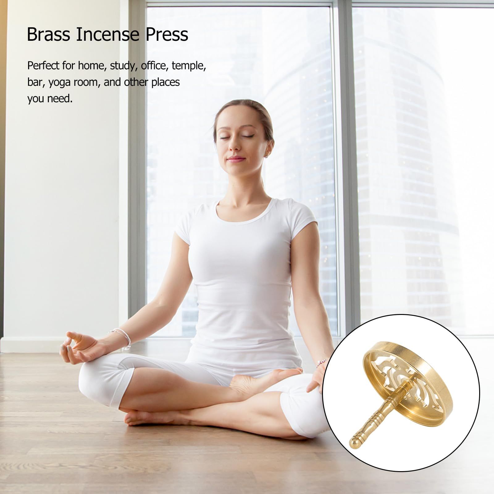 Incense Press Mold Incense Making Kit Brass Incense Mold Tool Lotus Incense view 3