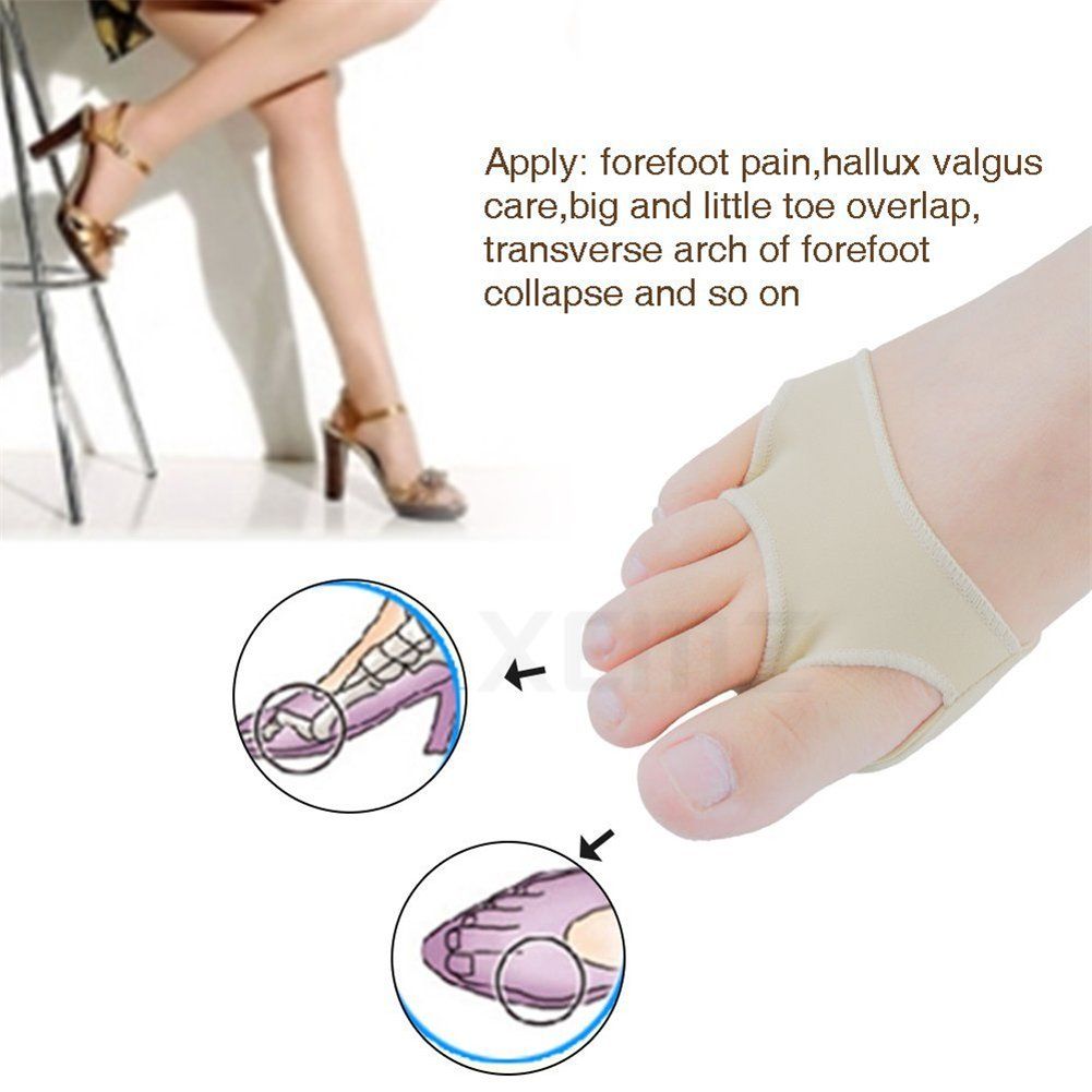 Gel Forefoot Cushion, Anti-pain Foot Insoles, Anti Grinding Metatarsal Ball of view 3
