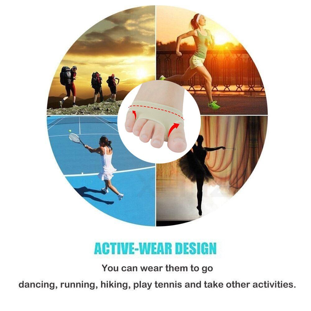 Gel Forefoot Cushion, Anti-pain Foot Insoles, Anti Grinding Metatarsal Ball of view 5