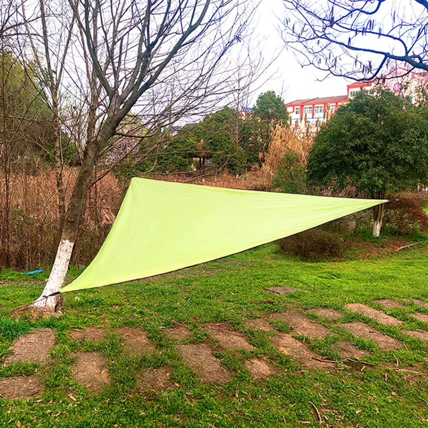 Sunshade Canopy, Outdoor Sunshade Triangle Canopy Sunscreen High-Grade Outdoor view 3