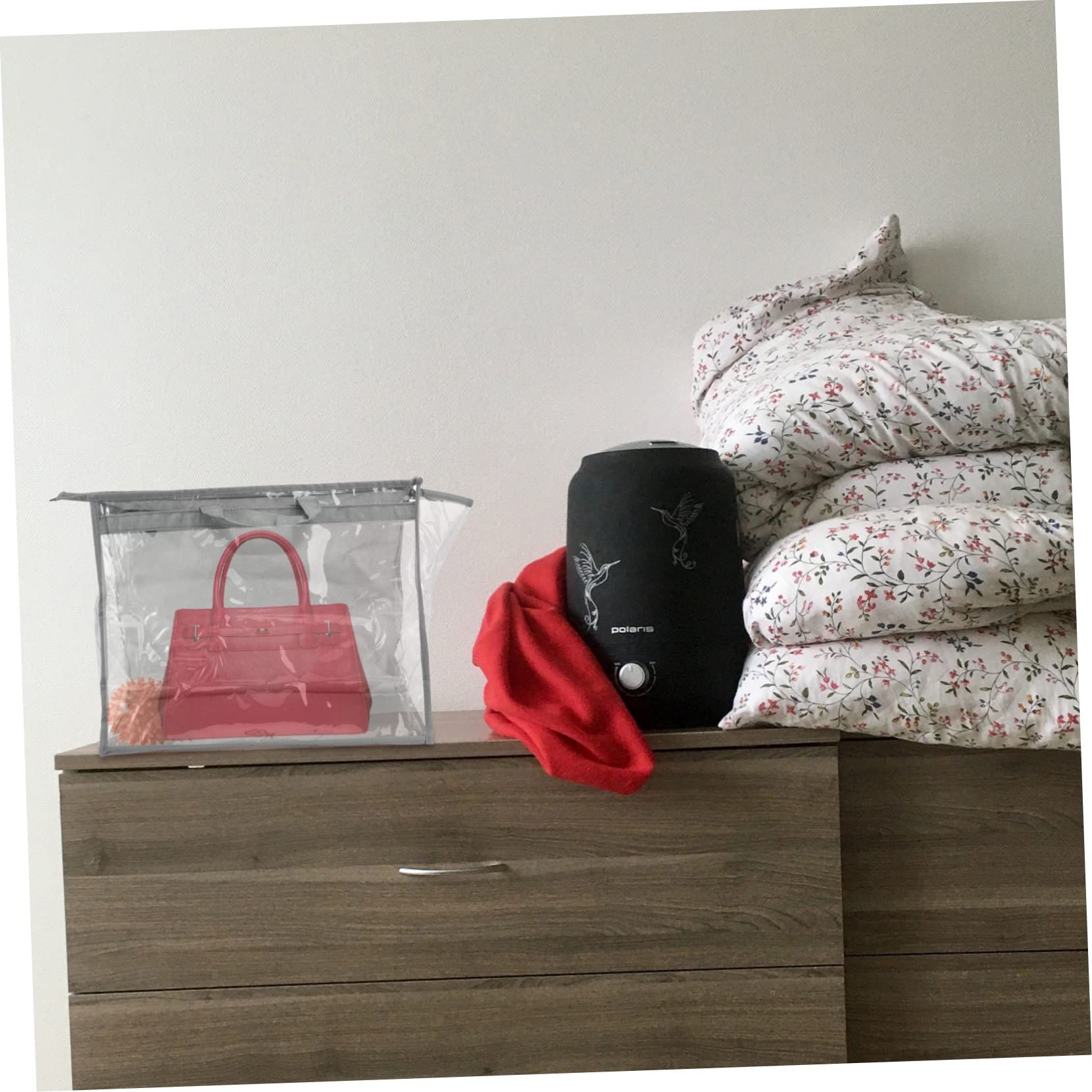 Bag Dust Bag Storage Pouch Transparent Bag Wardrobe Bag Hanging Pouch view 3