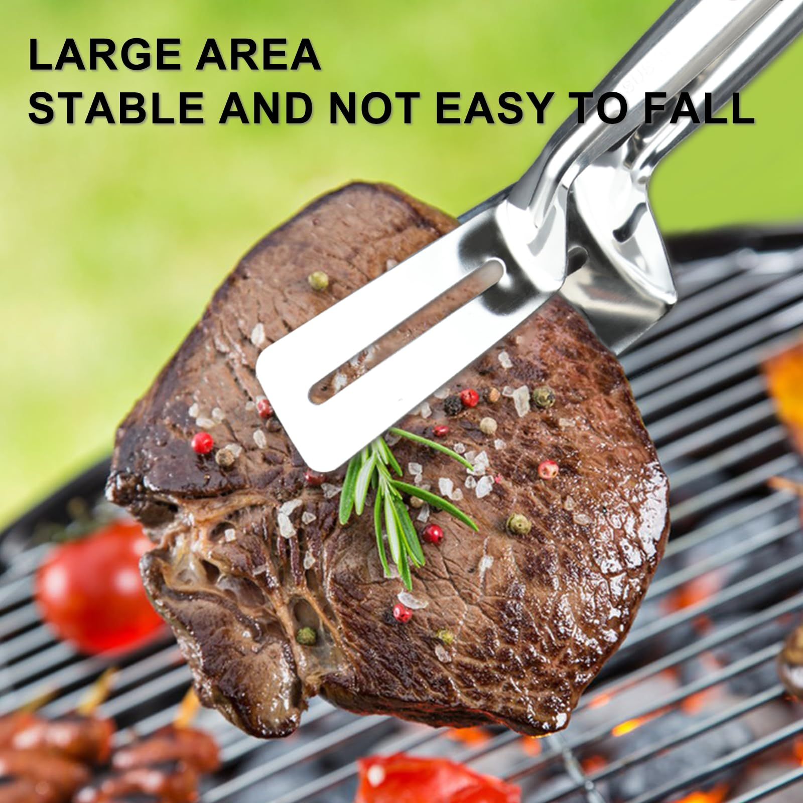 Spatula Tongs for Flipping view 4