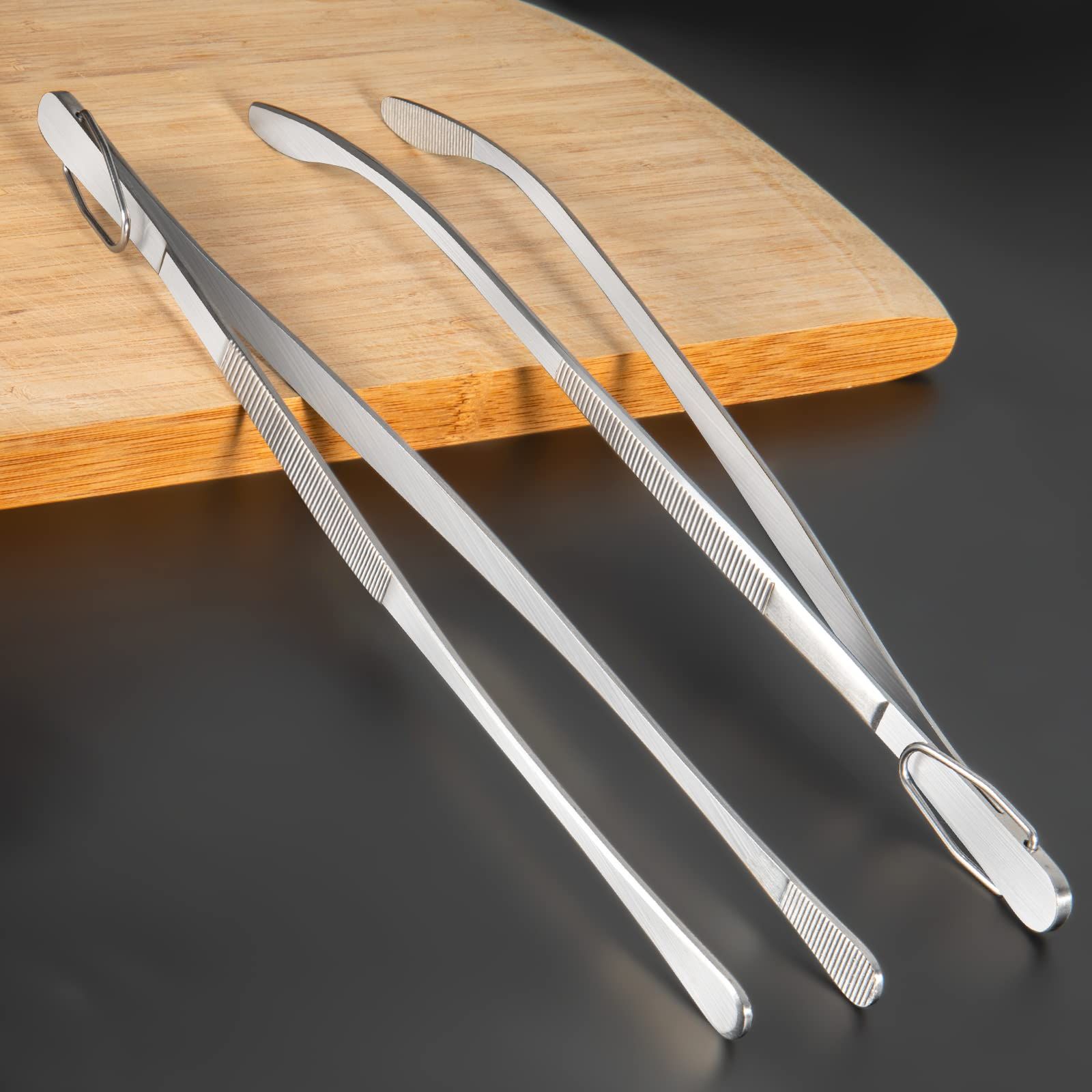 Kitchen Tweezers Tongs Set view 3