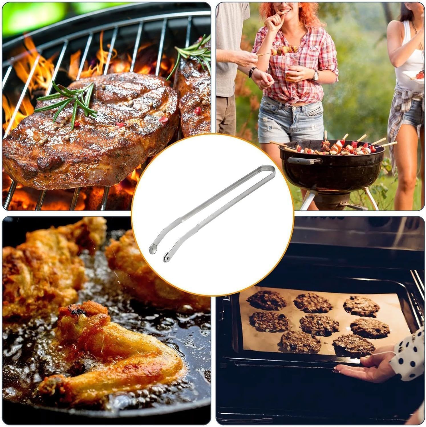 BBQ Sausage Turning Tongs view 4