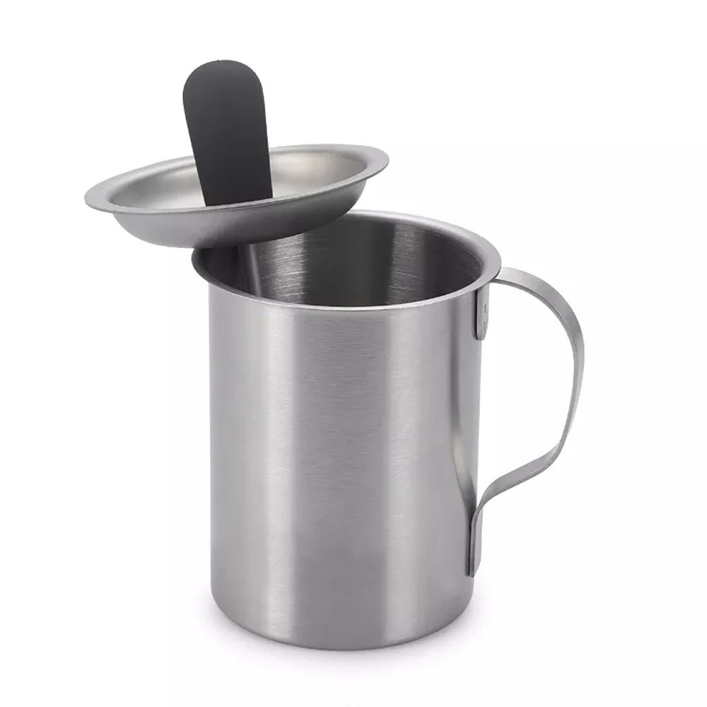 BBQ Basting Pot with 1 Basting Brush view 2
