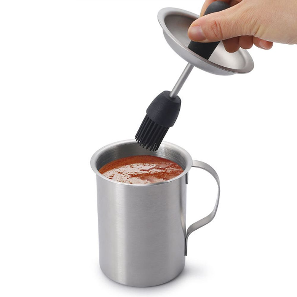 BBQ Basting Pot with 1 Basting Brush view 5