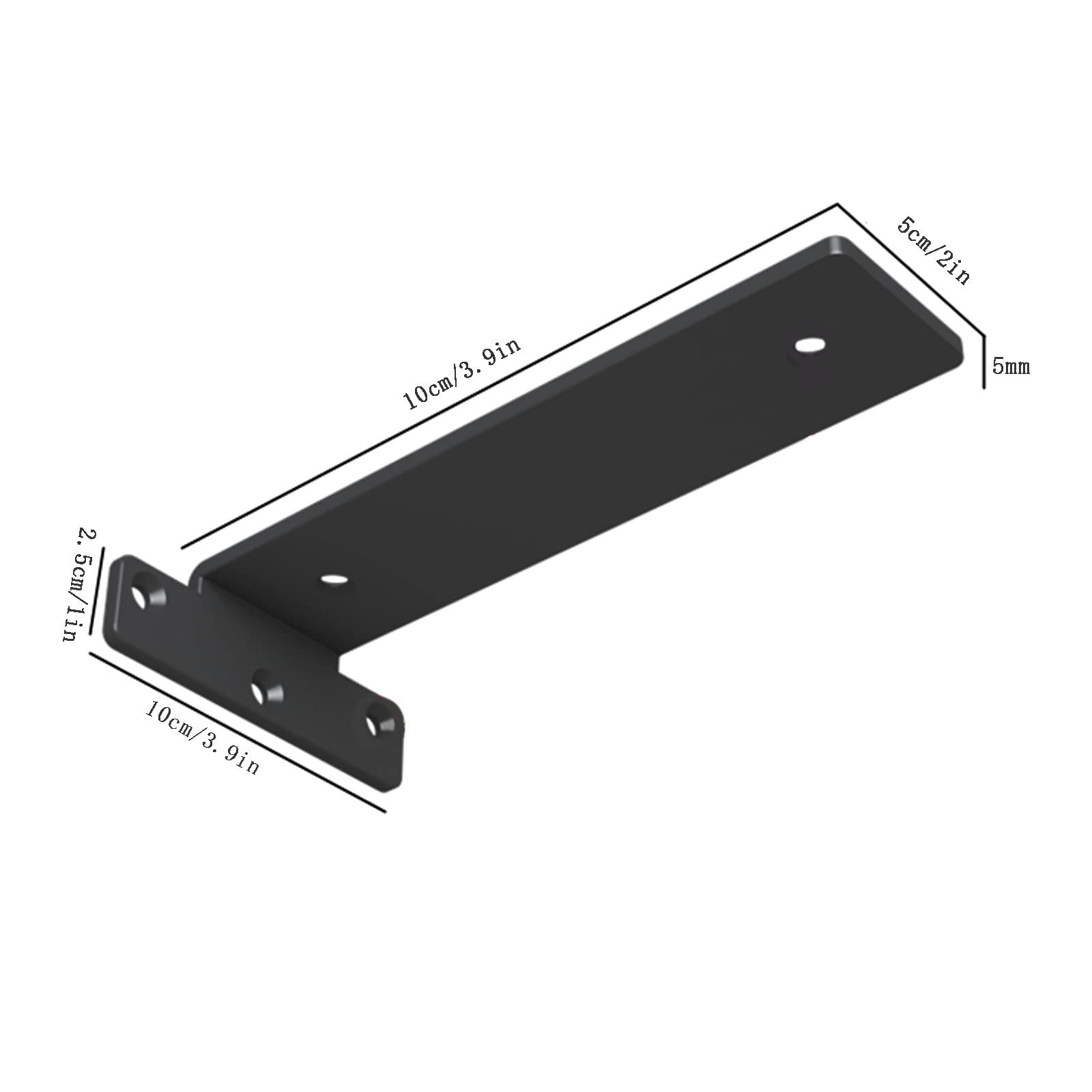 Floating Shelf Bracket,Heavy Duty Metal Shelf Bracket,Hanging Hidden Shelf view 4