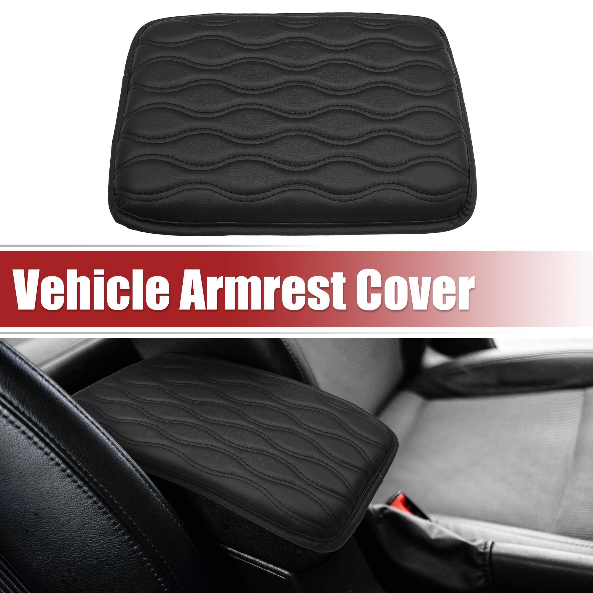 Auto Center Console Pad, Universal Waterproof Armrest Seat Box Cover, Car view 2