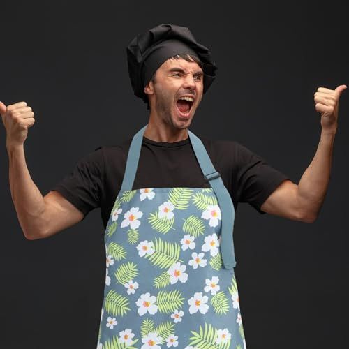Floral Aprons with Pocket view 2
