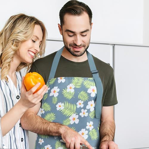Floral Aprons with Pocket view 3
