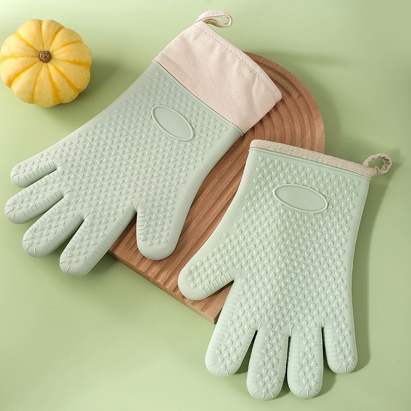 KITCHEN PERFECTION Silicone Smoker Oven Gloves -Extreme Heat Resistant BBQ view 4