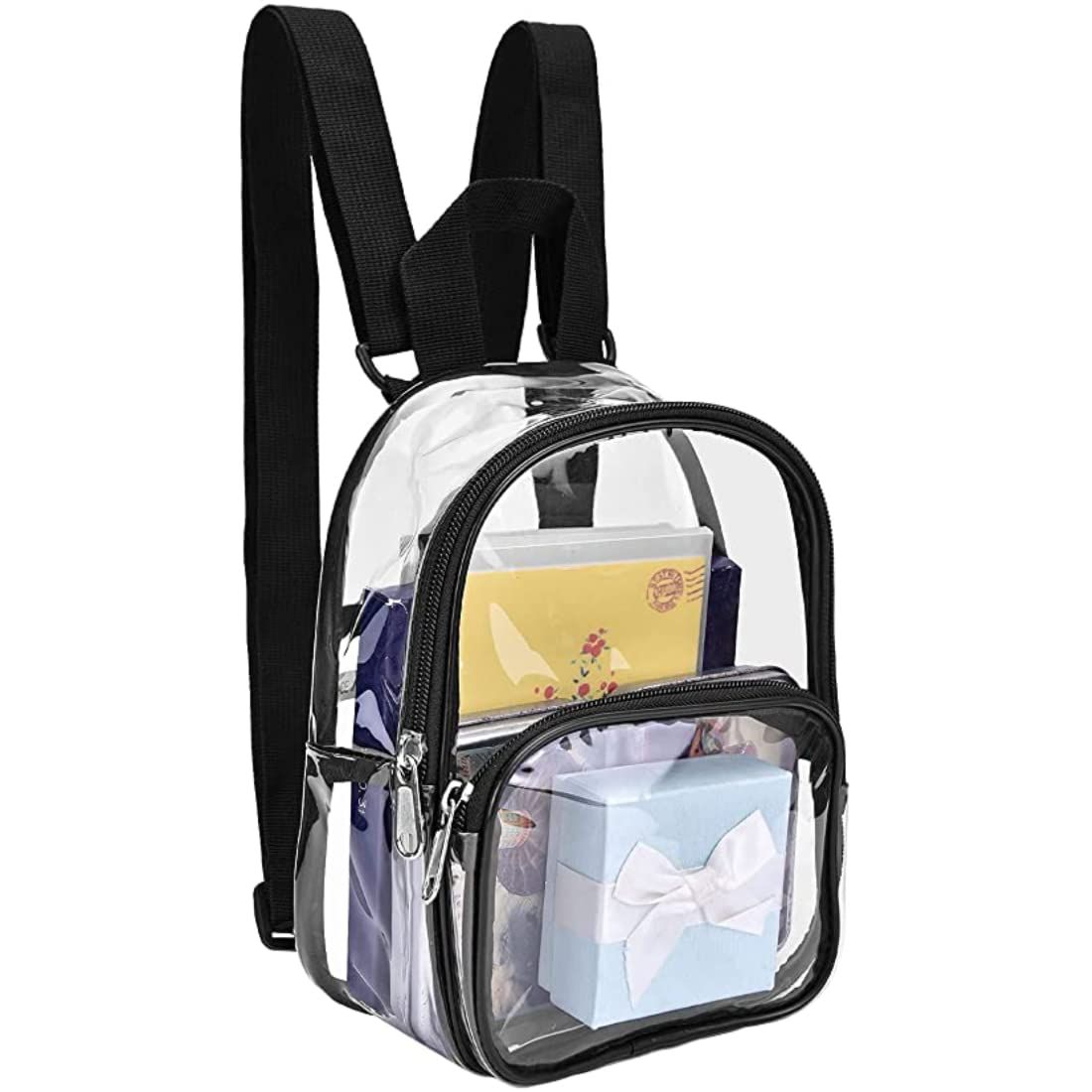 Mini Backpack Stadium Approved for Girls with Small Waterproof Backpack for Sports