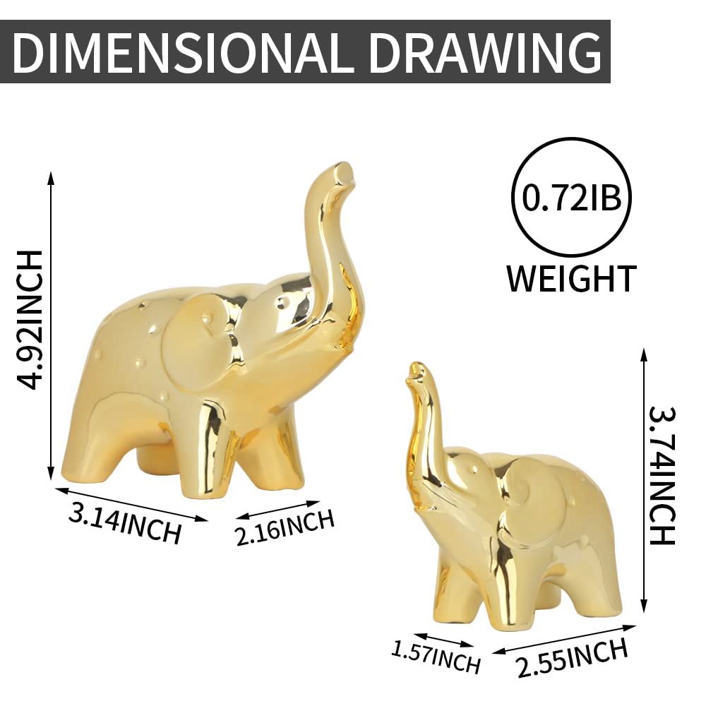 A Pair Elephant Statue Home Decor view 2