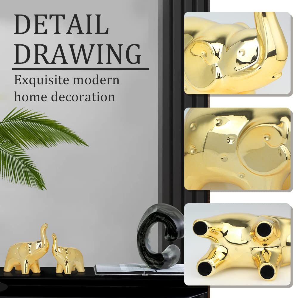 A Pair Elephant Statue Home Decor view 4