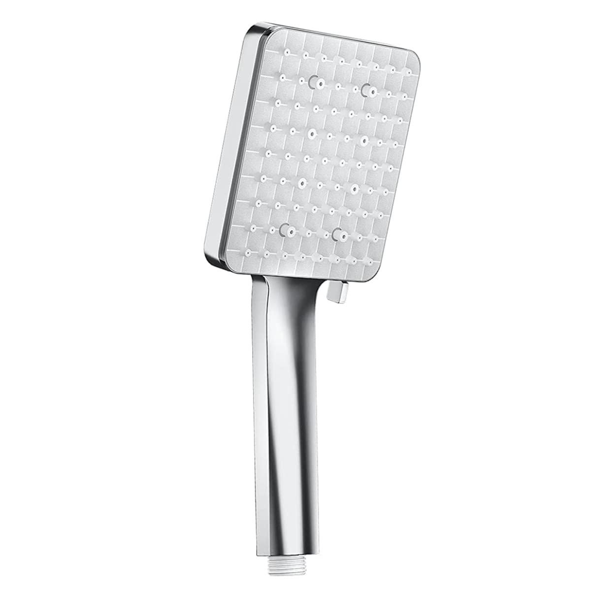 High-Pressure Handheld Shower Head with Easy Clicker for Multiple Sprays. Low