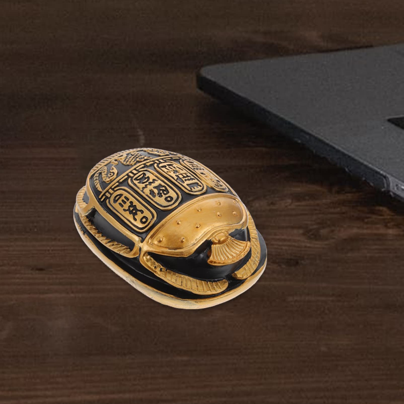 tian Scarab Beetle Ancient Egypt Scarab Figurine Desktop Ornament Collectible view 4