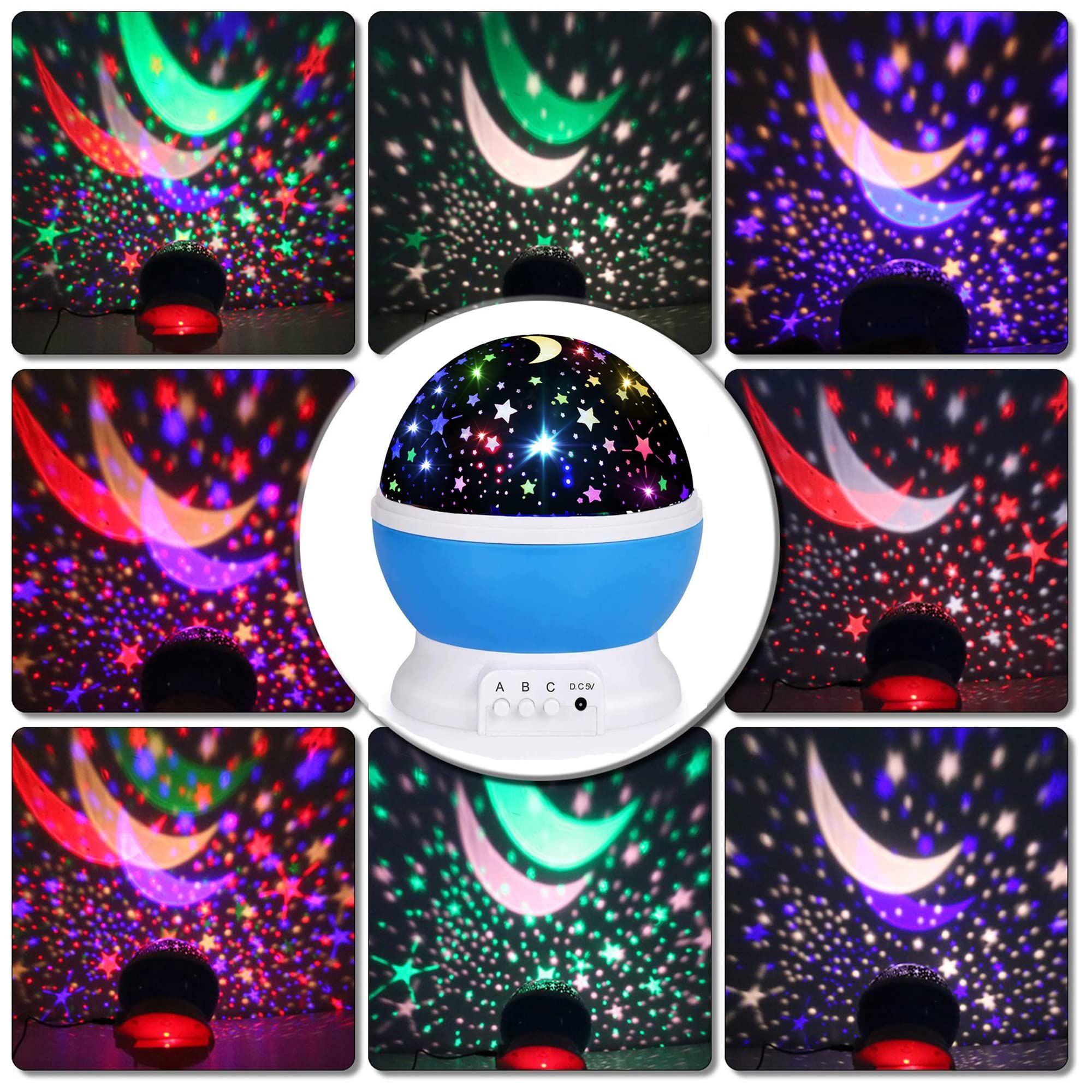 Night Lights for Kids,Star Night Light Projector for Kids Room,Glow in The view 2
