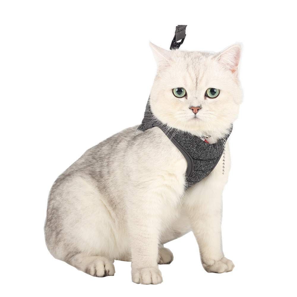 Cat Harness and Leash - Ultra Light Escape Proof Kitten Collar Cat Walking view 5
