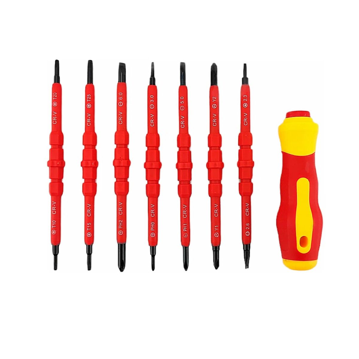 7-in-1 Electrician Multipurpose Multi specification Set Screwdriver Dual