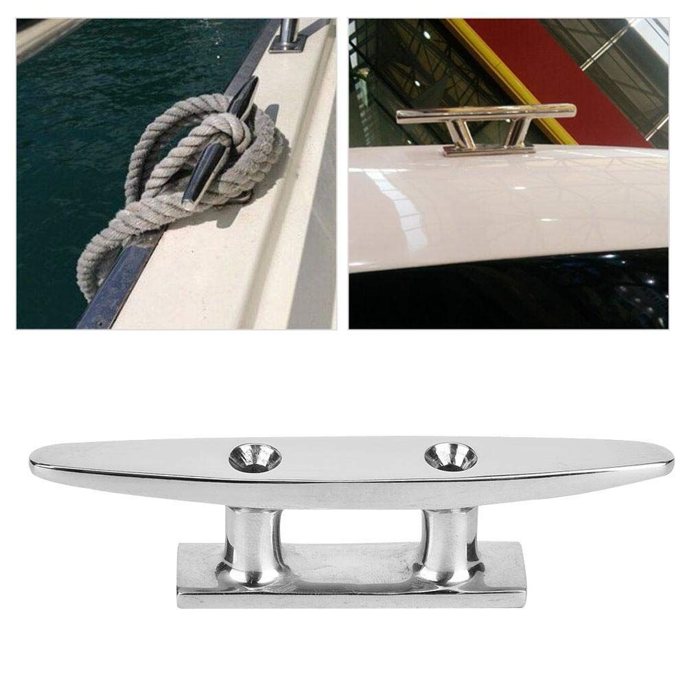 4in Boat Cleat, Mooring Boat Deck Cleats Boat Rope Cleats Stainless Steel Open view 2