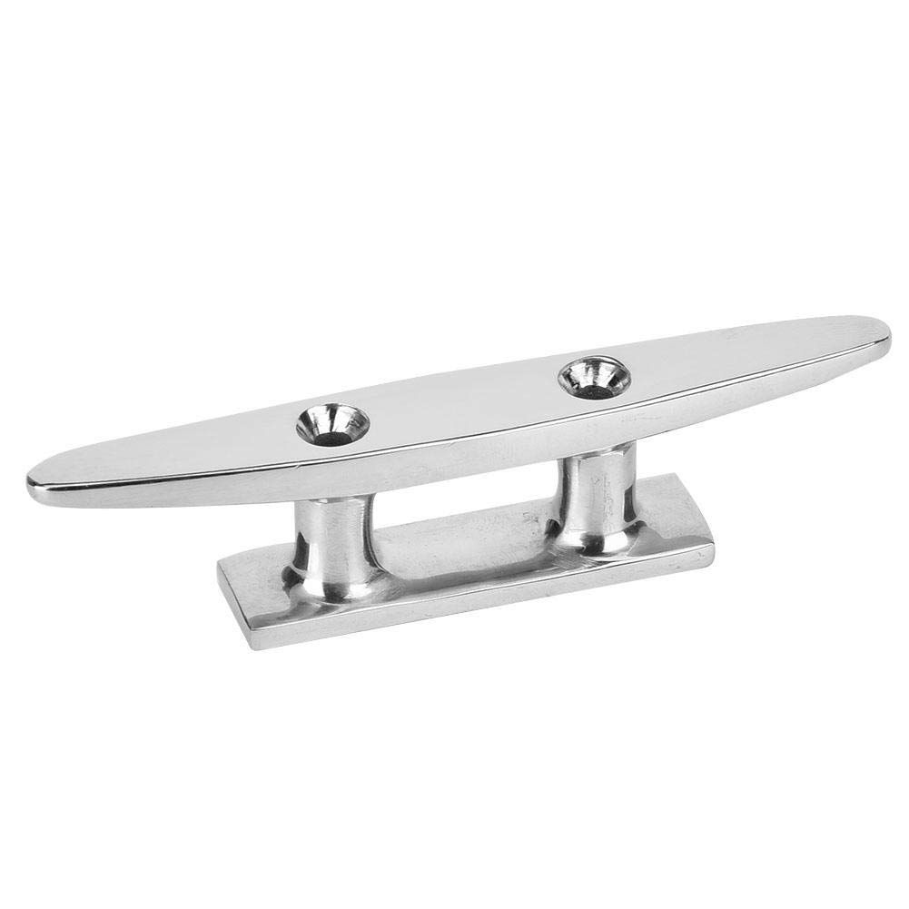 4in Boat Cleat, Mooring Boat Deck Cleats Boat Rope Cleats Stainless Steel Open view 3