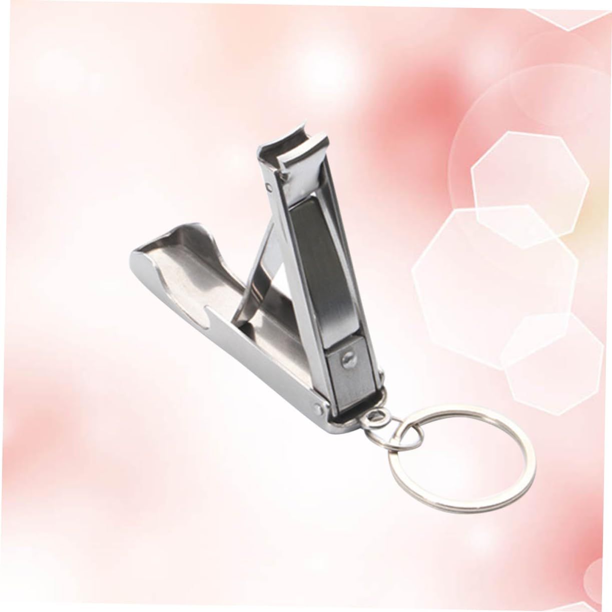 1 Nail Cutter Bottle Opener Stainless Foldable for Key Nail Cutter Pocket Tool view 5