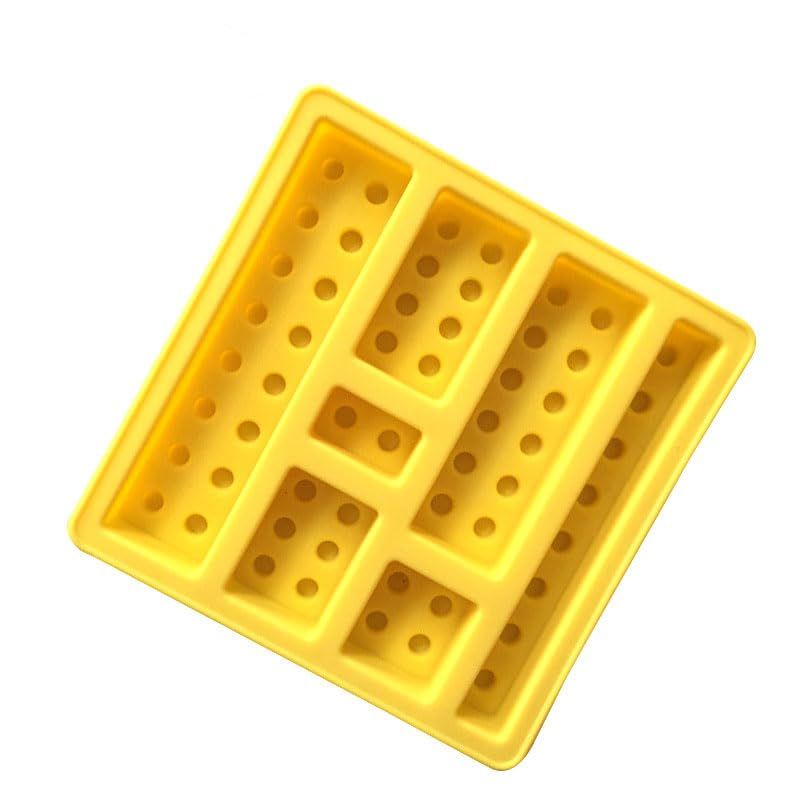 Multi size ice cube candy mold with building blocks view 3