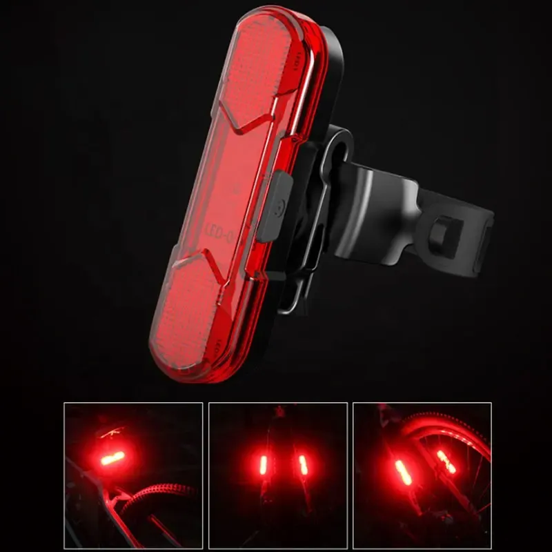 Rear Bike Tail Light 2 Pack view 5