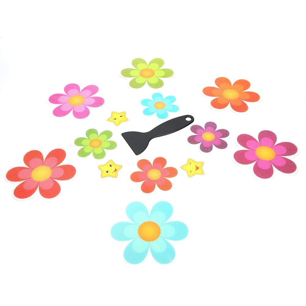 20PCS Bathroom bathtub cartoon letter dog paw flower colored waterproof and view 3