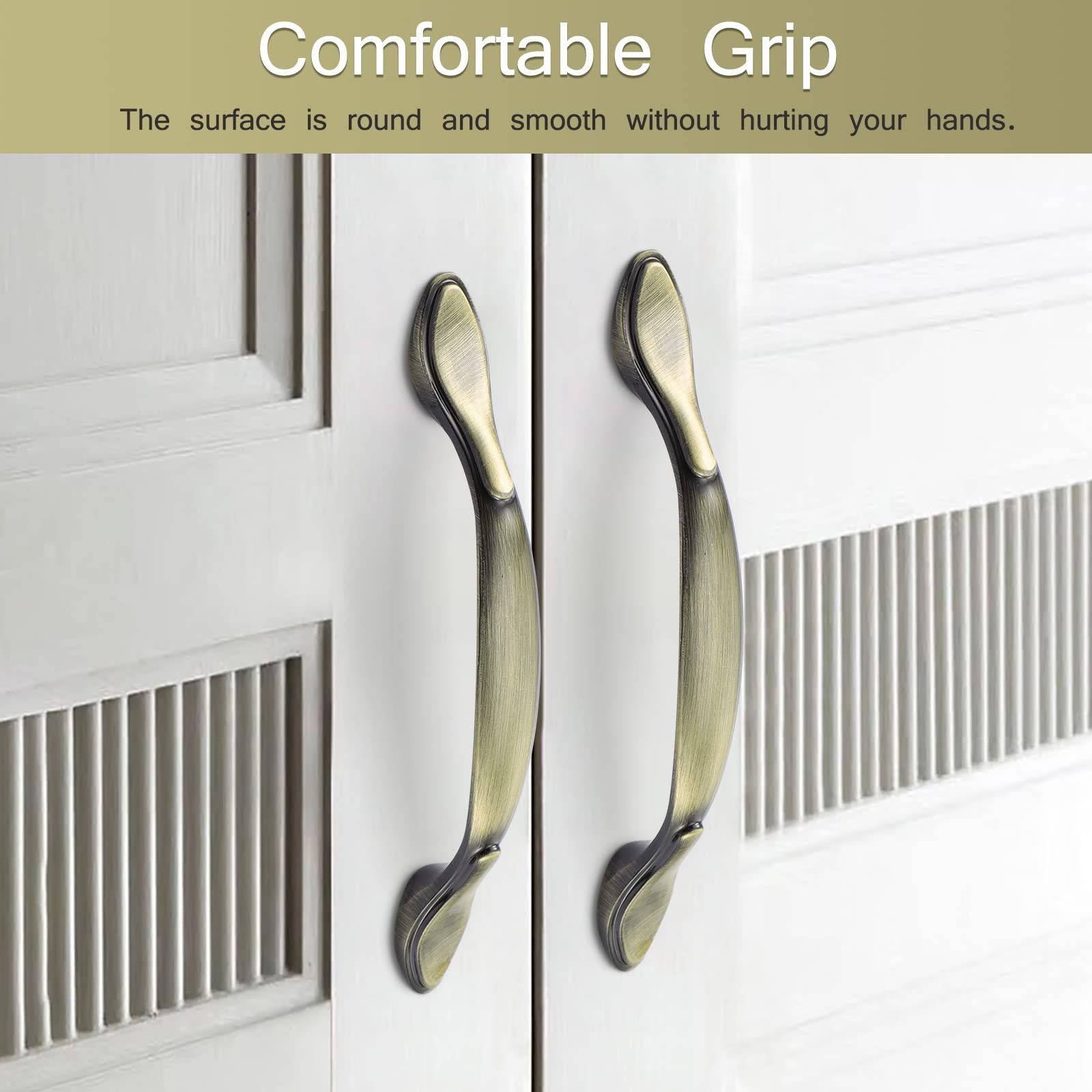 2PCS， Vintage Cabinet Handles view 2