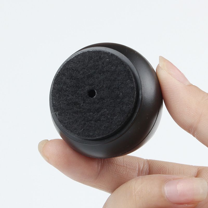 4 pieces of silicone black chair leg caps (3.7cm-4.2cm) silicone chair leg view 2