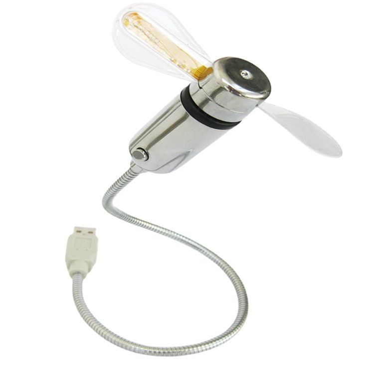 USB Clock Fan with Real Time Display Function view 4