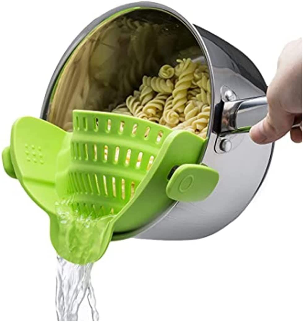 Strainer - Adjustable Silicone Clip On Strainer for Pots