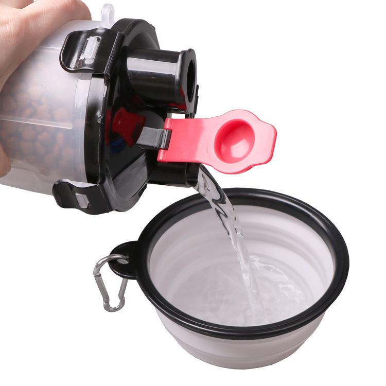 Dog Travel Water Bottle Collapsible Bowls view 5