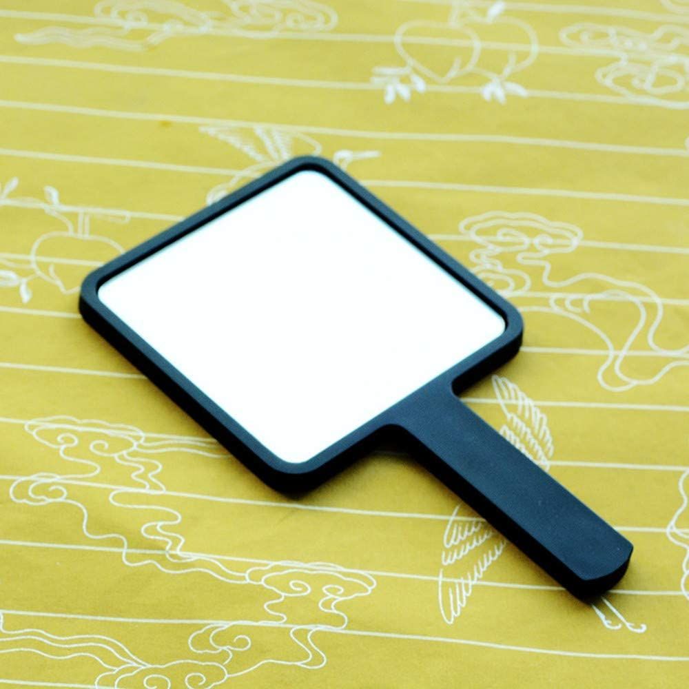 2PCS Rectangle Handheld Mirror Hand Mirror Travel Handheld Mirror Cosmetic view 3