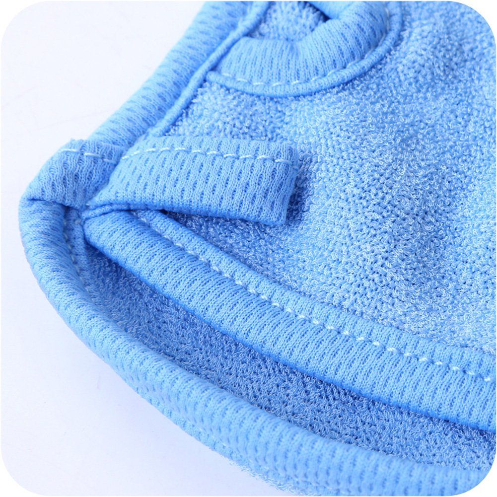 3PCS Bathing Mittens Shower Soft Skin Care Face Body Wash Massage Spa Mitt for view 4