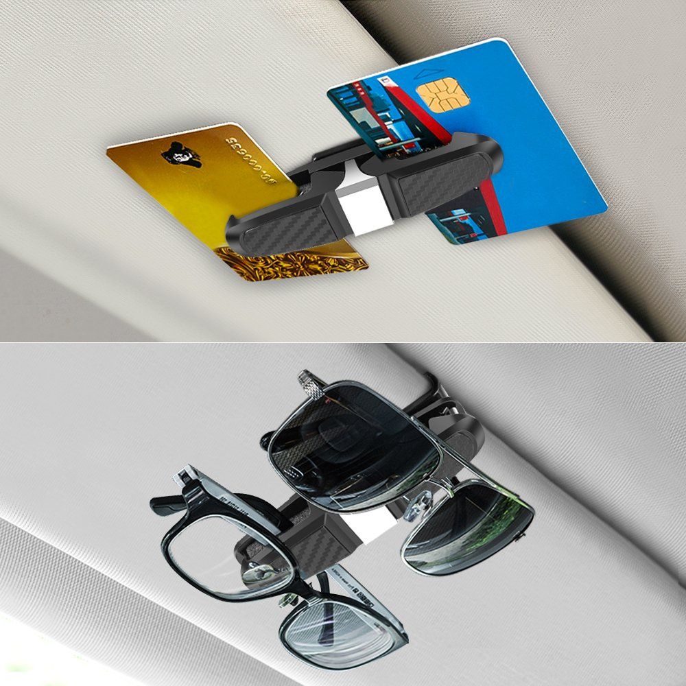 2 PCS Glasses Holder for Car Sun Visor view 5