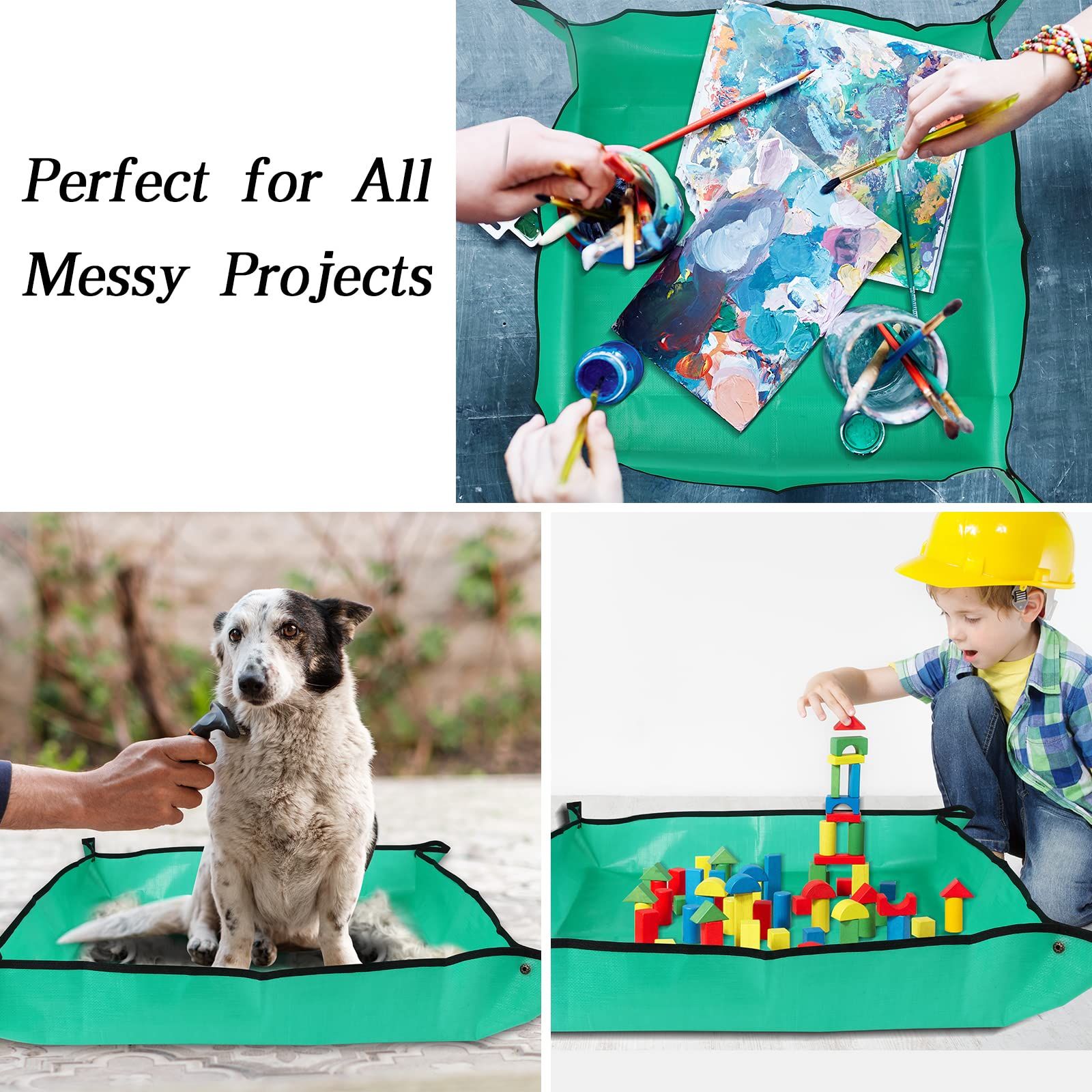 Plant Repotting Mat for Indoor Plants Potting Soil Mix view 3