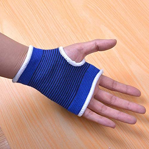 Elastic Wrist Hand Brace Gym Sports Support Wrist Gloves Hand Palm Gear view 3