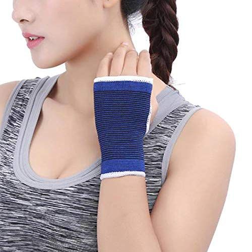 Elastic Wrist Hand Brace Gym Sports Support Wrist Gloves Hand Palm Gear view 4
