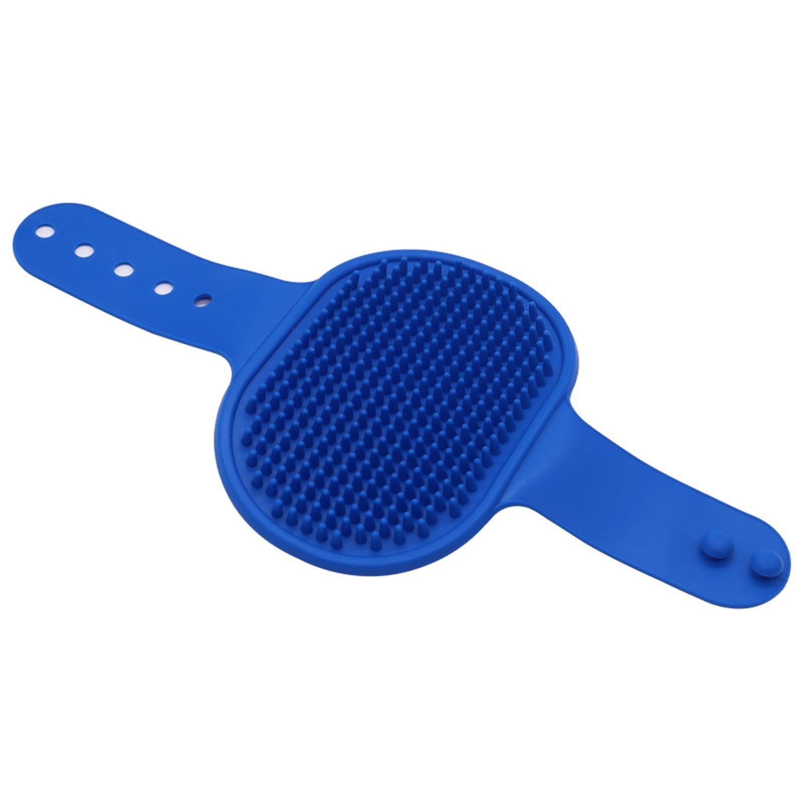 Dog Grooming Brush, Premium Soft Silicone Pet Bath Brushes with Adjustable