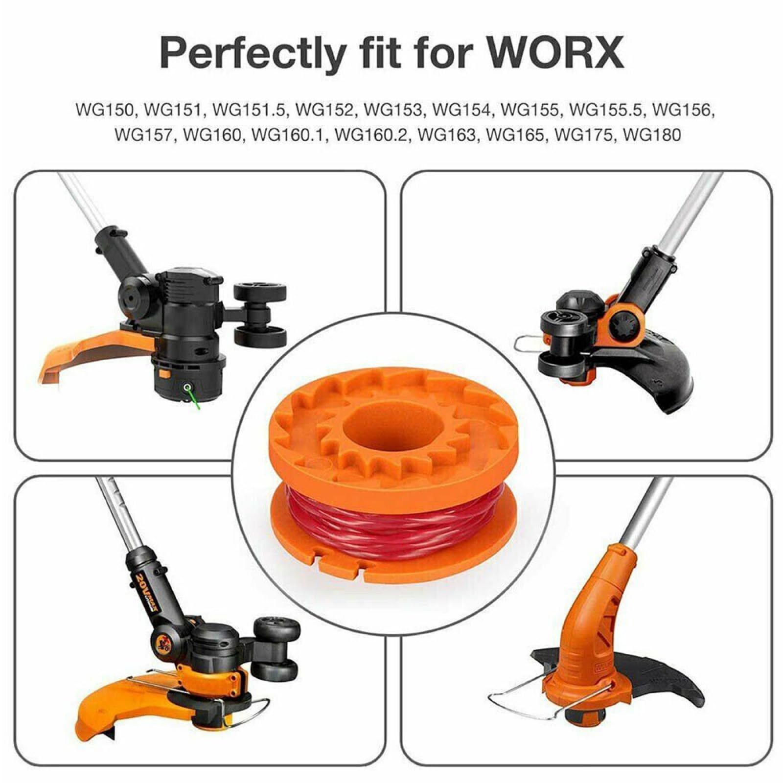 Weed Eater String Replacement for Electric String Trimmers Trimmer Spool Line view 2