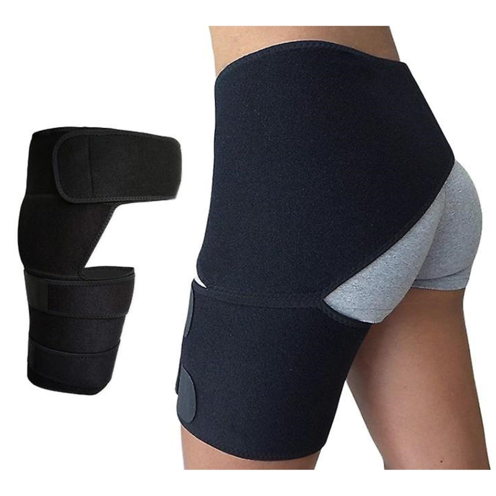 Sciatica Brace, Hip Brace Hip Brace for Sciatica Pain Relief, Thigh Sleeve Hip