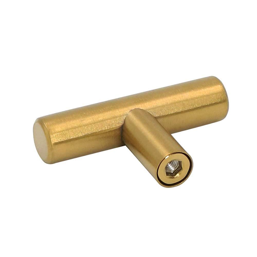 2PCS Gold Drawer Knobs for Kitchen Cabinet Knobs Gold Hardware for Cabinets view 3