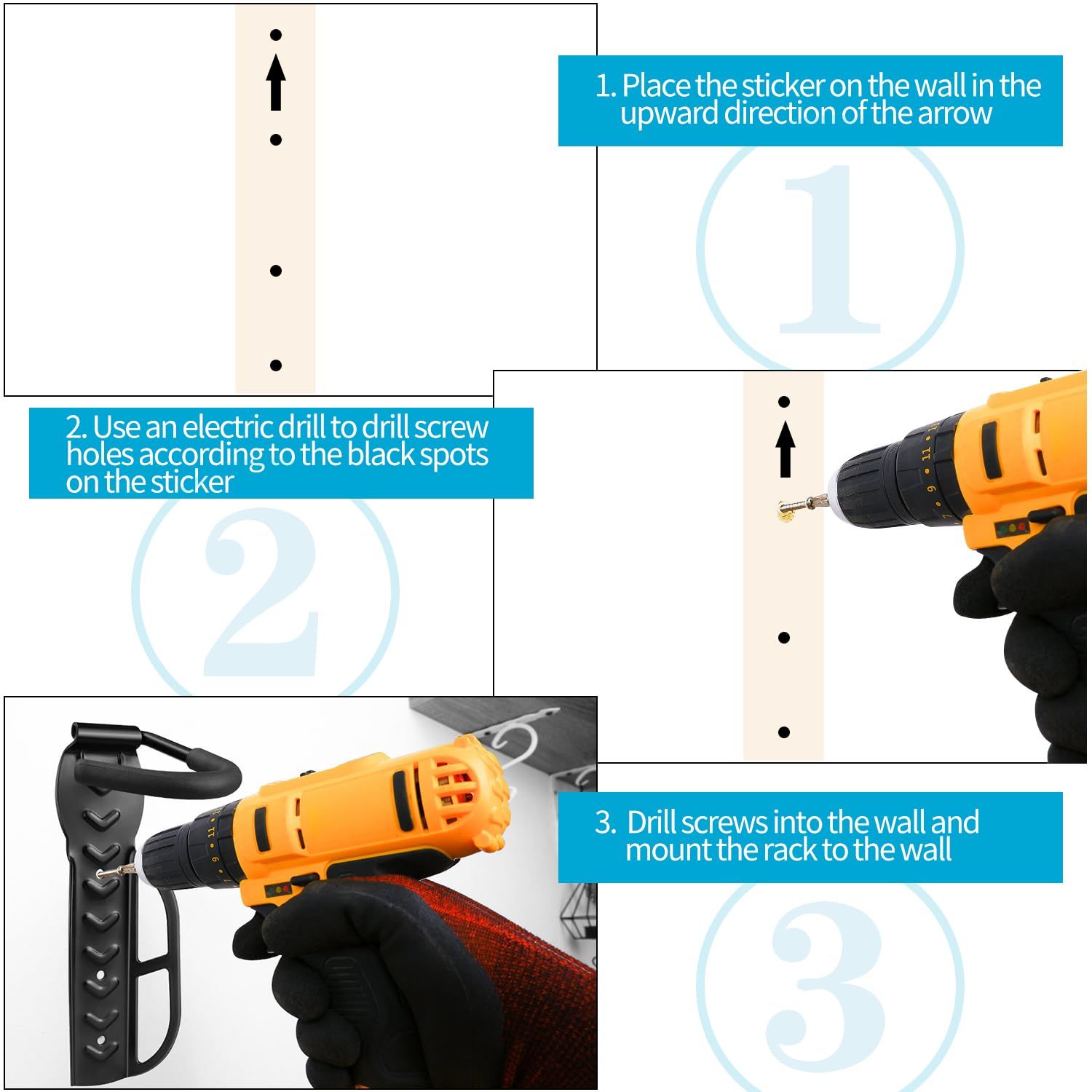 Bike Rack Garage Wall Mount view 4