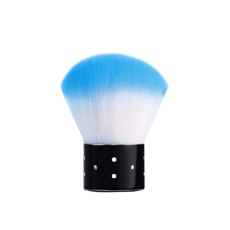 2 PCS Versatile Portable Short Handle Soft Nail Arts Dust Brush Cleaner Makeup view 5